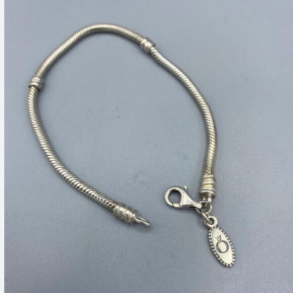 Pandora Sterling Silver 18cm/7.1inch Lobster Clasp Bracelet - Picture 2 of 2